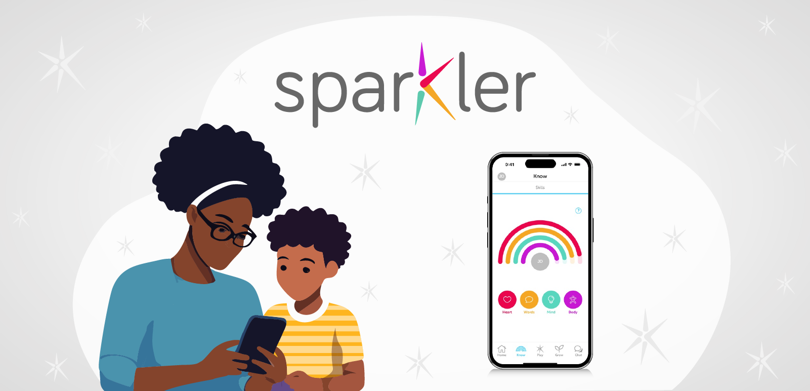 Бесплатное приложение Sparkler для скрининга развития ребенка - San  Francisco Health Plan